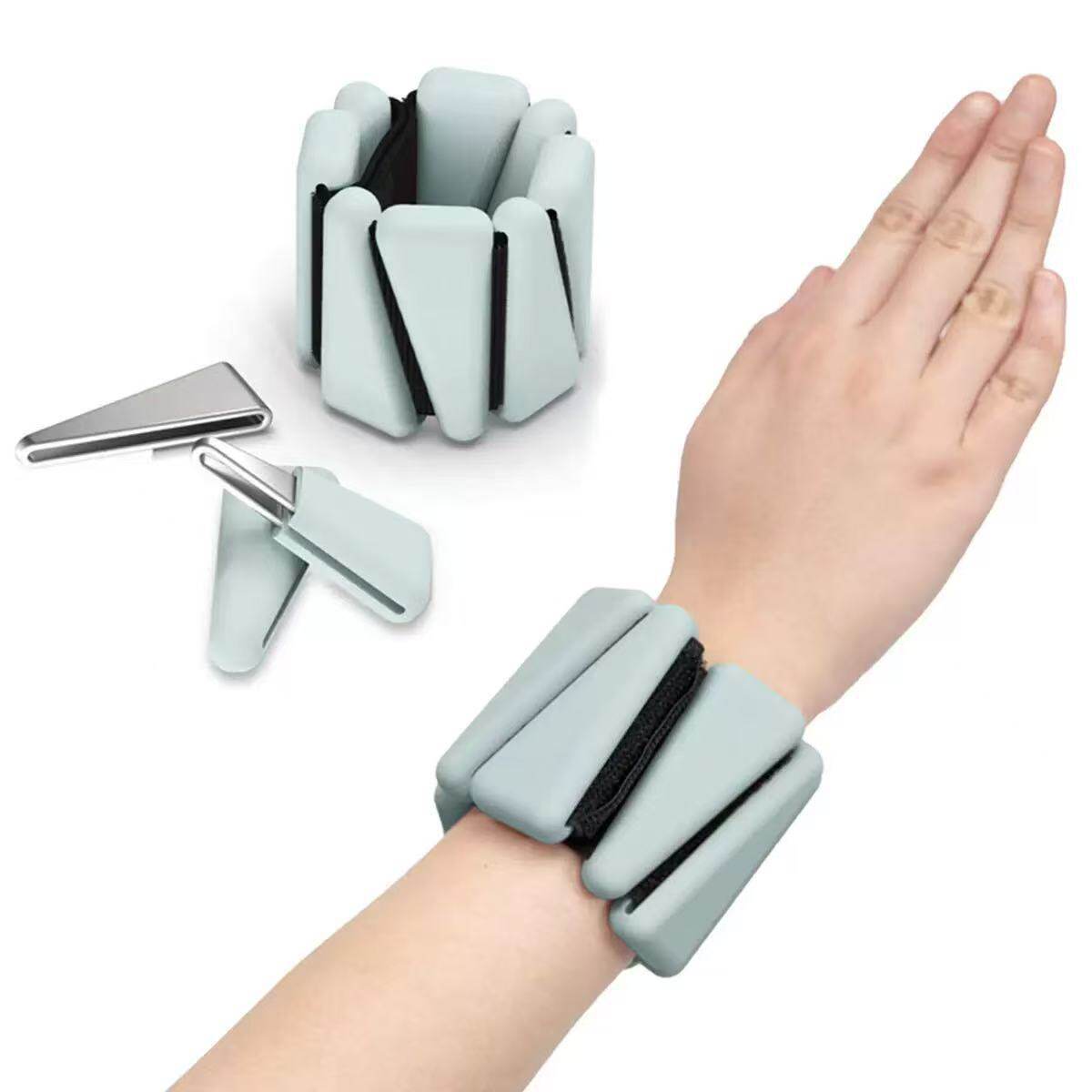 Zhang Li Guan Xiaotong pulsera de peso ajustable de silicona pulsera de muñeca de entrenamiento de fuerza anillo invisible deportivo