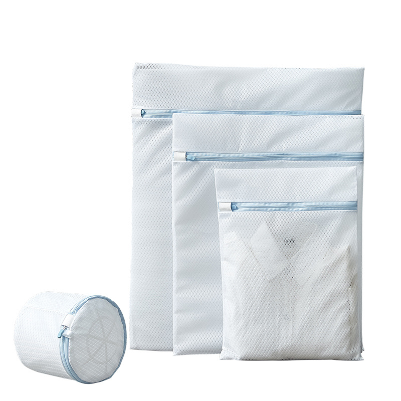 Fábrica nueva bolsa de malla de lavandería engrosada bolsa de malla de diamante lavadora doméstica sujetador especial bolsa de ropa interior al por mayor