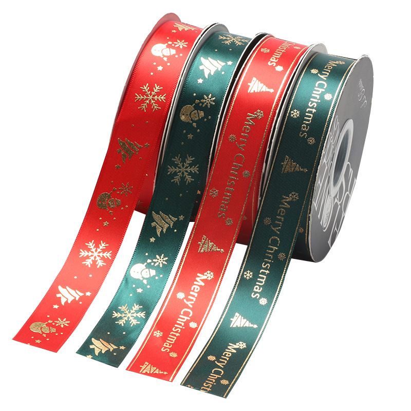 Huaxi Navidad flor embalaje cinta Nochebuena manzana ramo caja de regalo horneado cinta cinta cinta cinta