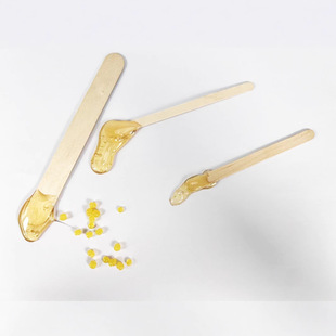 Factory Wholesale Tongue Depressor Disposable Tongue Depressor Wax Scraping Stick Beauty Hair Removal Waxing Tablets 10 Pieces/Bag