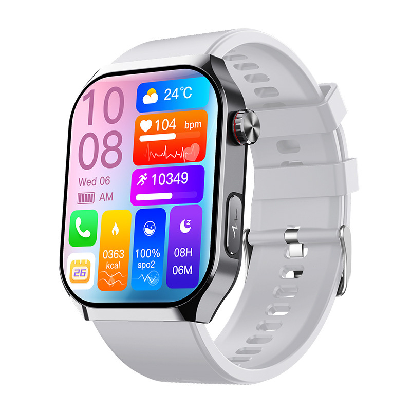 F700pro 血糖ウォッチ医療 ECG 心電図マイクロ健康検査血液成分 SOS Bluetooth 通話スマートウォッチ|undefined