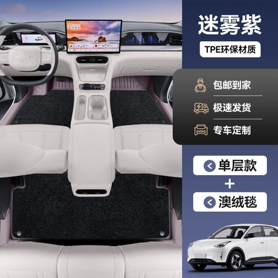 Car Carpet — Wish Dream Edition/Free Edition/Explore+ Edition - geely-star-wish-double-layer-model-misty-purple-australian-velvet-blanket