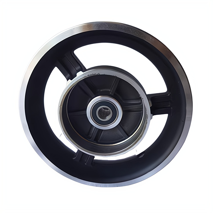 Manufacturer Wholesale Scooter Hub Folding Bike Aluminum Wheel Aluminum Alloy 14inch Generation Driving Bearing Tire Cross-Border Supply