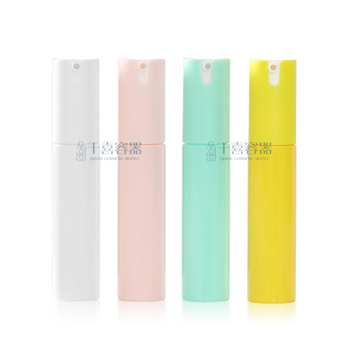 18-tooth macaron color PET long-lasting fine mist spray bottle 30ml mosquito repellent spray bottle cosmetic lotion dispenser bottle