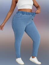 S 86891 High Waist Slim Fit Stretch Jeans ��������ţ��ѝ