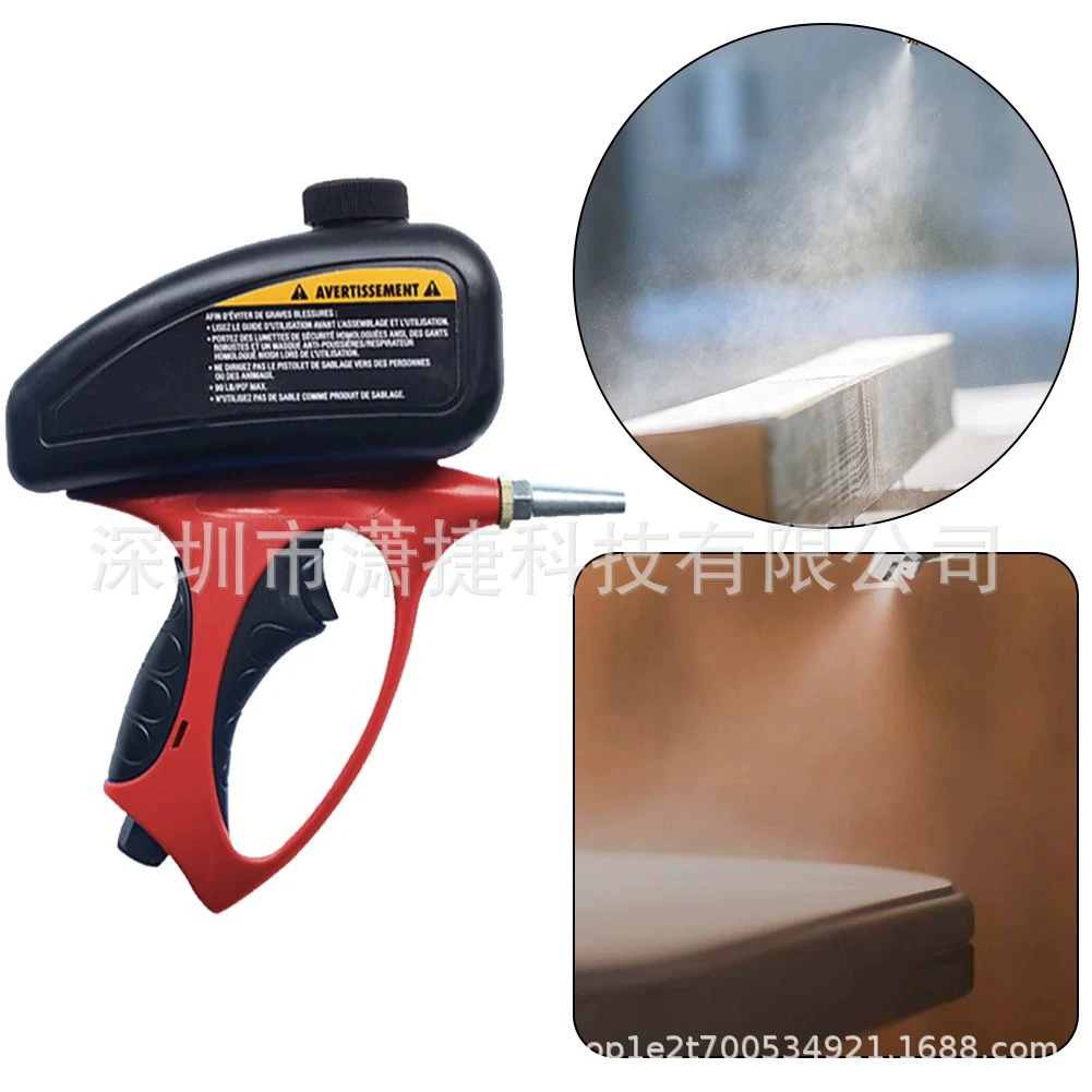 Прямые поставки с завода портативный пескоструйный пистолет с малым соплом, пневматический пластиковый ручной пескоструйный пистолет оптом, стеклянный пескоструйный пистолет.