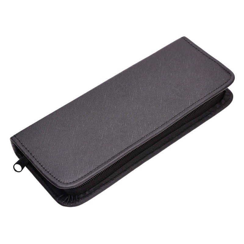 Venta directa de fábrica, bolsa de tijeras para peluquero, bolsa de almacenamiento de dos tijeras, juego de tijeras de peluquería, kit de acabado