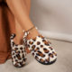 Cross Border Fashion Leopard Design Cotton Slippers temu Amazon shein Xiyin Shopee Shrimp Skin Slippers Wholesale