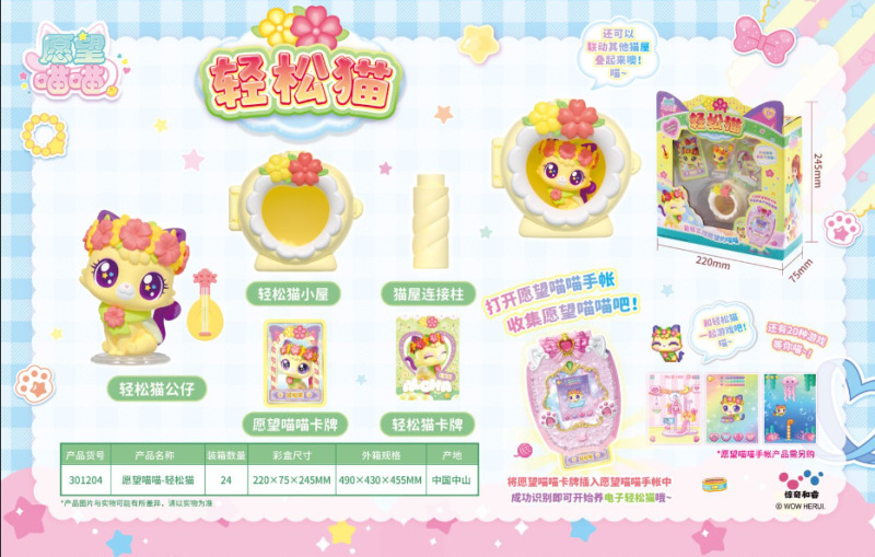 新品愿望喵喵城堡乐园魔法背包许愿喵儿童过家家玩具女孩生日礼物|undefined