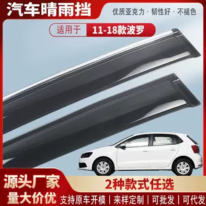 Volkswagen Polo 11-18 üçün Akril Avtomobil Yağış Qalxanı Modifikasiyası