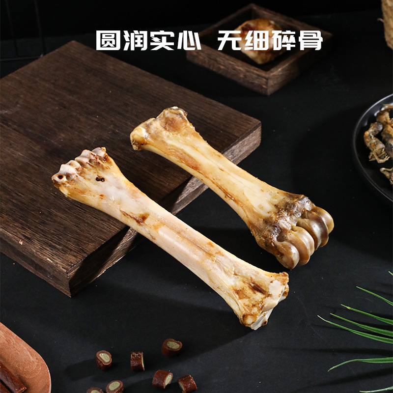 Palo molar para perros, perro grande, hueso de perro resistente a morder, palo molar, rey demonio mixto, hueso de pezuña de ternera asada, solapa de pezuña de ternera