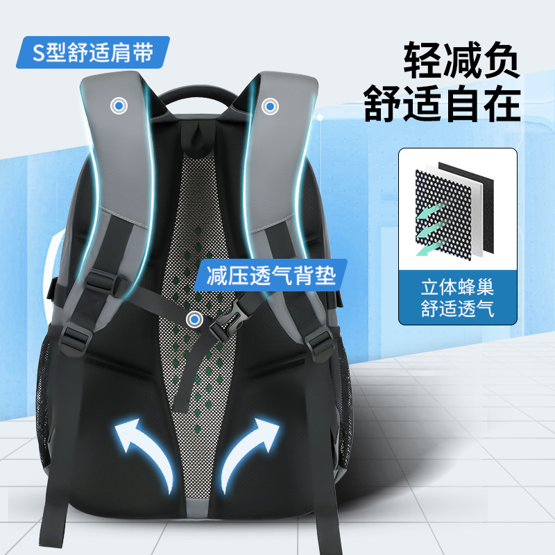 Mochila de gran capacidad para hombres y mujeres, estudiantes de secundaria y preparatoria, mochilas escolares resistentes al desgaste, bolsas de computadora coreanas, mochilas de viaje de ocio para hombres