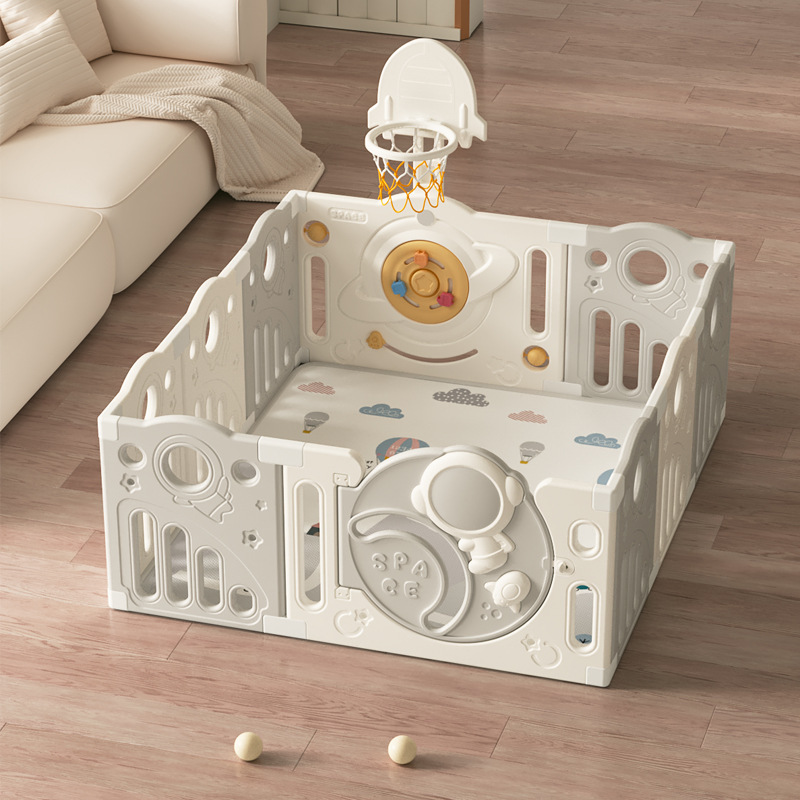 Babies juego valla valla protector de bebés tierra para niños en el interior casa para niños esterradura valla sala de estar