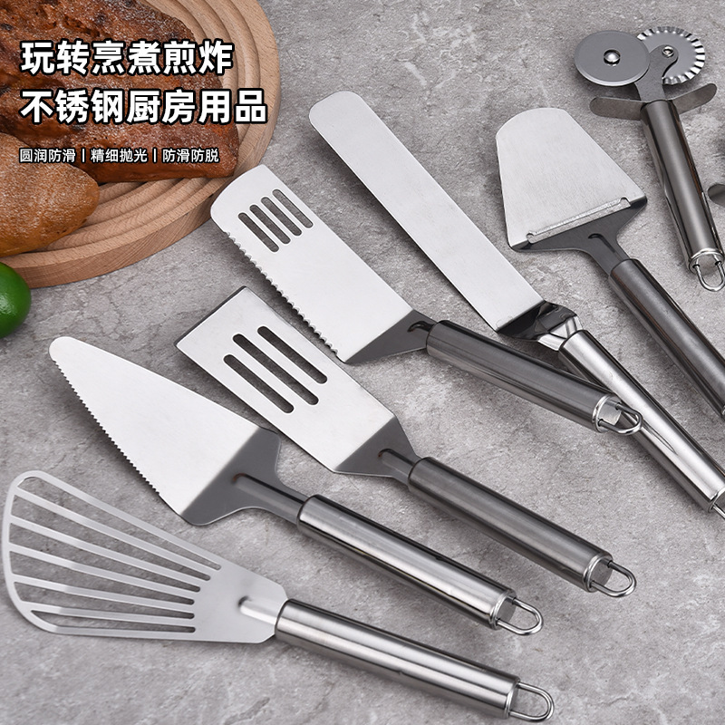 Cross-Border Pizza Knife, Stainless Steel Thickened Single/Double Wheel Grater, Ginger Grater, Multifunctional Baking Tool, Cake Knife Spatula Cross-Border Pizza Knife, Stainless Steel Thickened Single/Double Wheel Grater, Ginger Grater, Multifunctional Baking Tool, Cake Knife Spatula