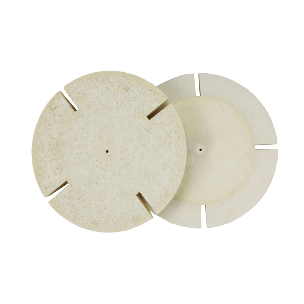 绒碟飞碟抛光机羊毛轮金银珠宝首饰特硬镜面抛光轮飞碟轮金属打磨