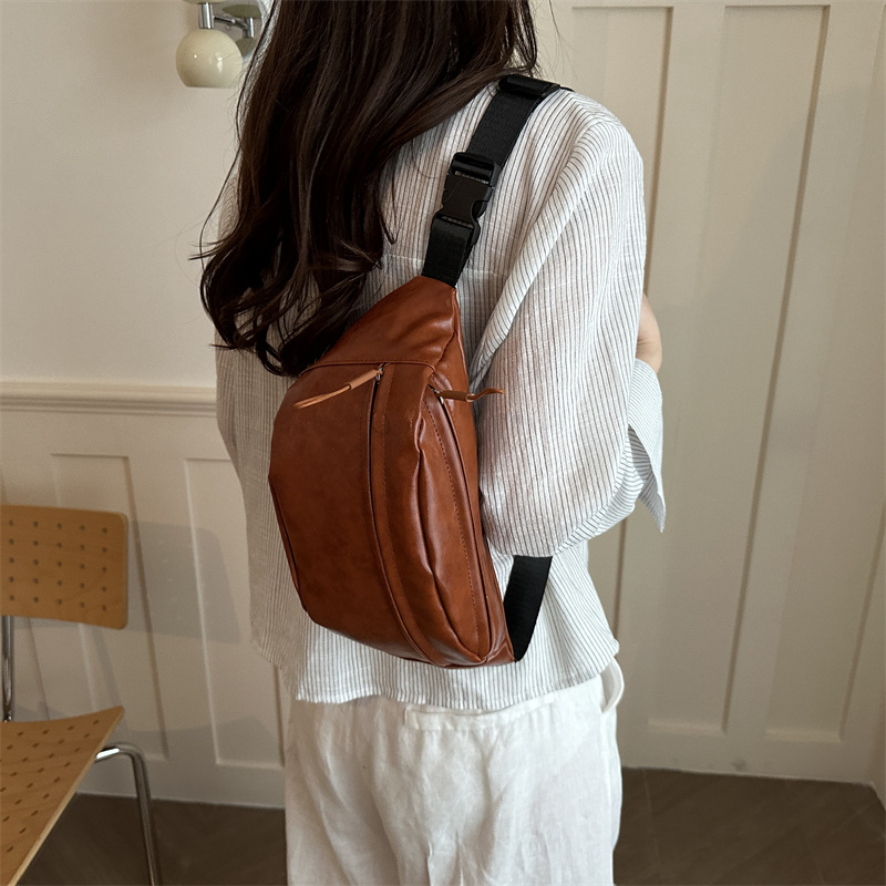 Bolso coreano de hombro de gran capacidad 2026 bolso de pecho de moda primavera y verano, nuevo bolso de estilo, bolso de bolso de hombro con patrón de leopardo.