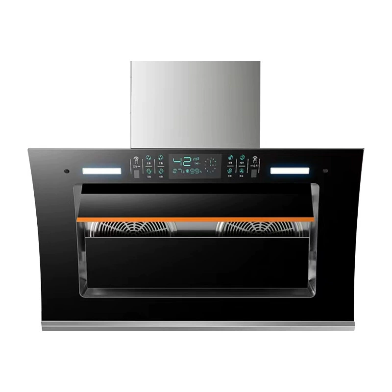 Вытяжка Range hood 双 мотор 家庭 侧吸式 кухонная настенная с большой всасывающей мощностью автоматическая очистка