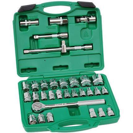 Wynn's威力狮32件套组合公制套筒组套套筒扳手汽车维修工具