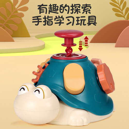 Wan Mei Yi Pin Cross-border Baby Rattles Sensory Development Toys Stack Stack Fun and Pull Pull Fun for 1-3 Year Olds