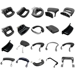 Wholesale general anti-scald heat-resistant pot accessories, milk pots, soup pots, steaming pots, ear pots, handles, single-hole, double-hole pot ears