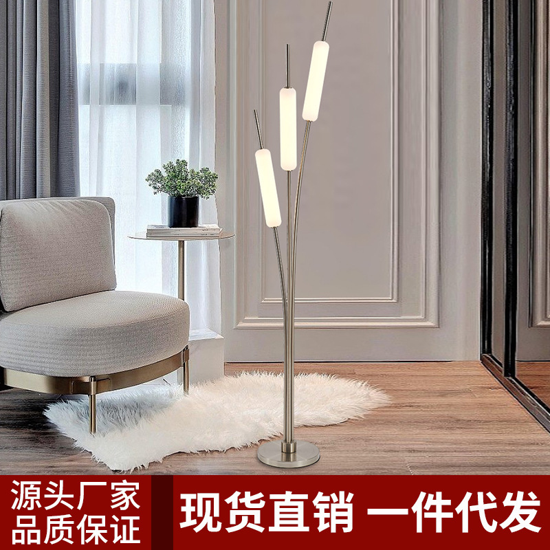 Nordic Post-modern Light Luxury Study Bedroom Desk Sofa Floor Lamp Villa Homestay Minimalist Vertical Table Lamp