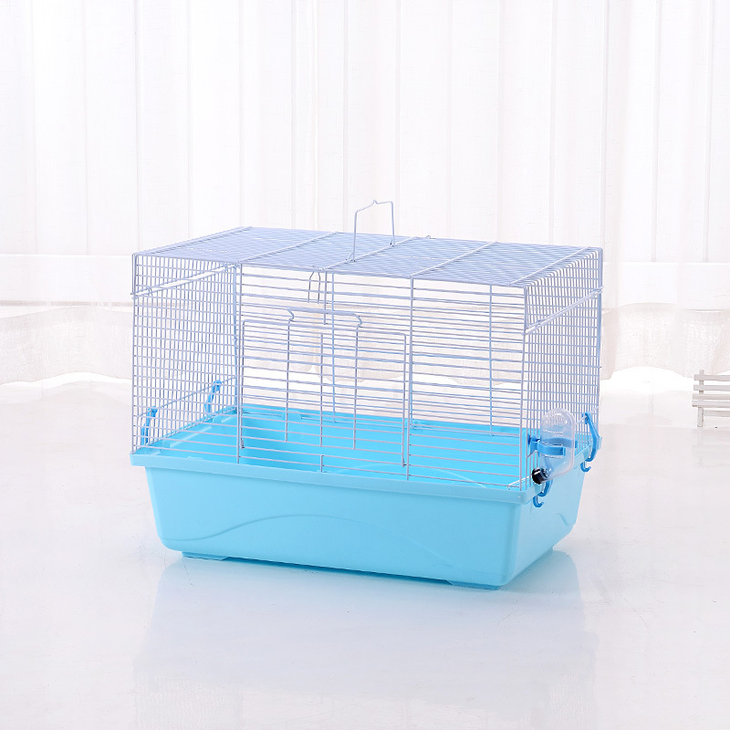 Boer hamster 47 profundidad redondeada base jaula de fondo alto tazón de agua jarro de oro oso ramas de flores ratas rutina pollo