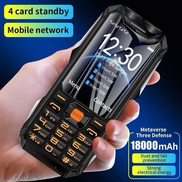 국경 간 4G 전체 네트워크 사진 촬영 휴대폰, 대형 휴대폰, 노인 휴대폰, 휴대폰 보조베터리, 노인 휴대폰 재고 있음