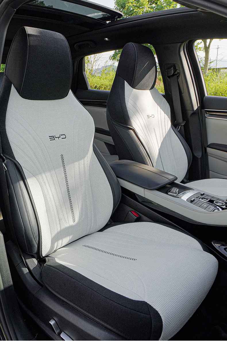 2025 Byd Song Plus Dmi Special Seat Cover Linen Car Seat Cushion Four-Season Universal Breathable Seat Cushion Cover