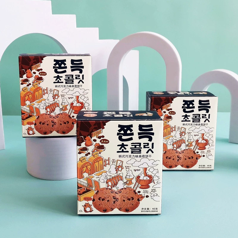 Новый продукт McCano Korean коробка 40 грамм шоколадных вкусов печенье луна день рождения свадебный банкет