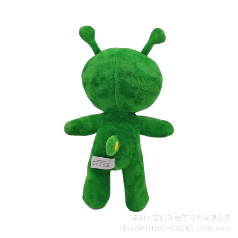 (2개) 새로운 국경 간 AFTONSPARV 녹색 외계인 봉제 외계인 인형 봉제 인형 주변