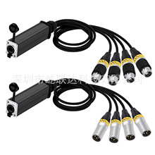 3Pins XLR Male Female Connector Multi Network Receiver Audio