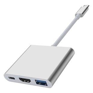 type-c to hdmi three-in-one expansion dock usb pd power supply converter 4K docking station
