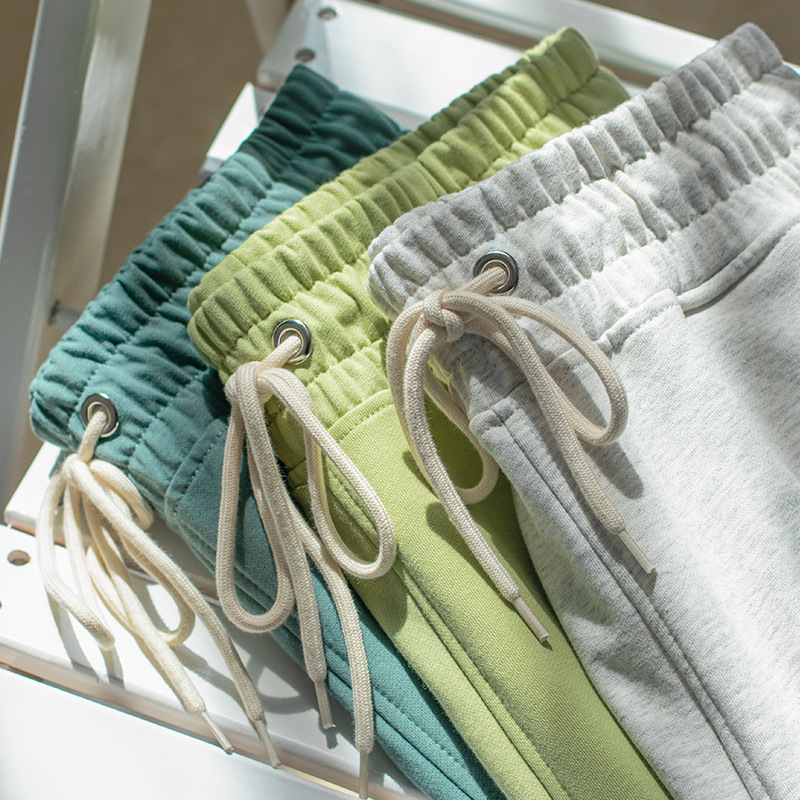 Pantalones cortos de algodón para hombres pantalones cortos para hombres y mujeres Pantalones deportivos casuales Pantalones rectos de moda versátiles pantalones calientes al por mayor