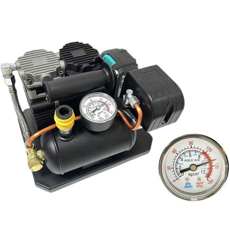 クロスボーダーリチウム電池 1.5L サイレントブラシレスワイヤレスエアポンプポータブルエアコンプレッサーミニ高圧エアコンプレッサー|undefined