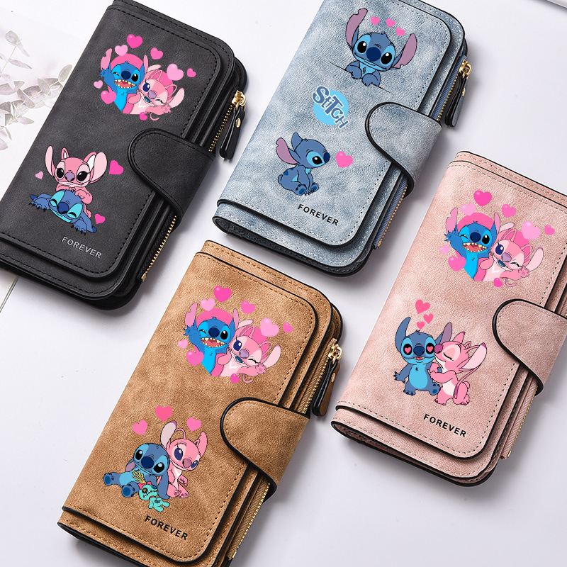 Cross-Border Popular Stitch Buckle Women's Korean Style Wallet Large 70% off Fashion Women's Bag Multi-Card Slot Women's Wallet