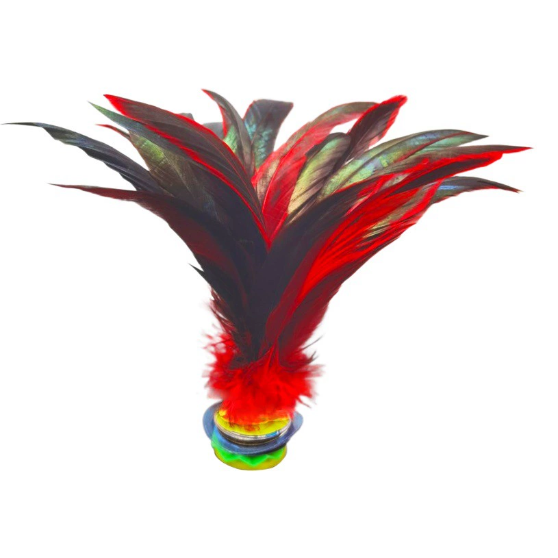 Воланы из куриных перьев, поставляемые напрямую от производителя, используются для спортивных соревнований в начальной школе, фитнеса для взрослых и домашнего использования.