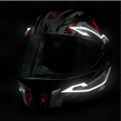 Motosiklet dəbilqələri: strip helmet decoration adhesive