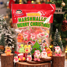 圣诞节糖果圣诞老人手工可爱小棉花糖创意平安夜礼物零食可爱软糖