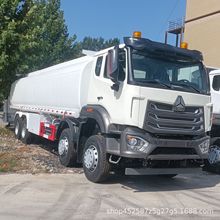 出口二手 8X4重汽20方油罐车 HOWO 371 工地补给流动加油车