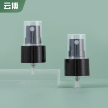 厂家批发光面细喷黑色半罩酒精喷雾喷头按压式化妆水香水喷头