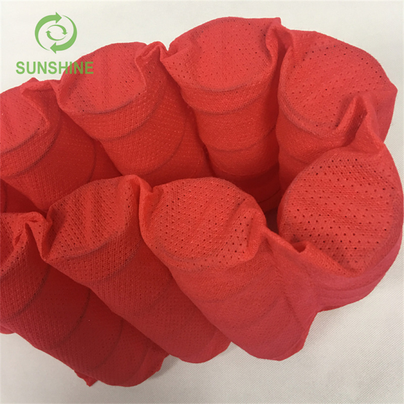 东南亚高质量床垫用聚丙烯纺粘无纺布家具无纺布弹簧套包装