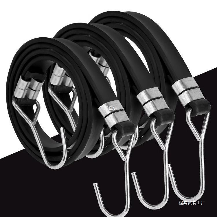 批发摩托车绑带弹力绳带挂钩电动车牛筋带行李捆扎绳固定松紧捆绑