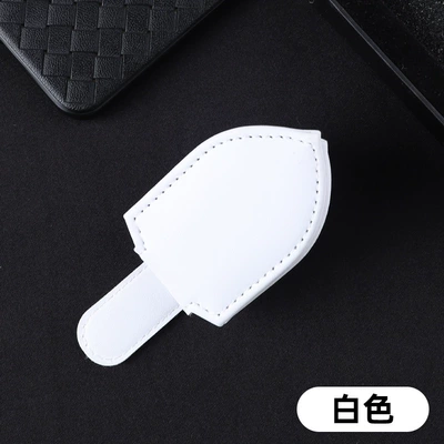 glasses clip card holder — Car Glasses Clip/Bill Clip - white
