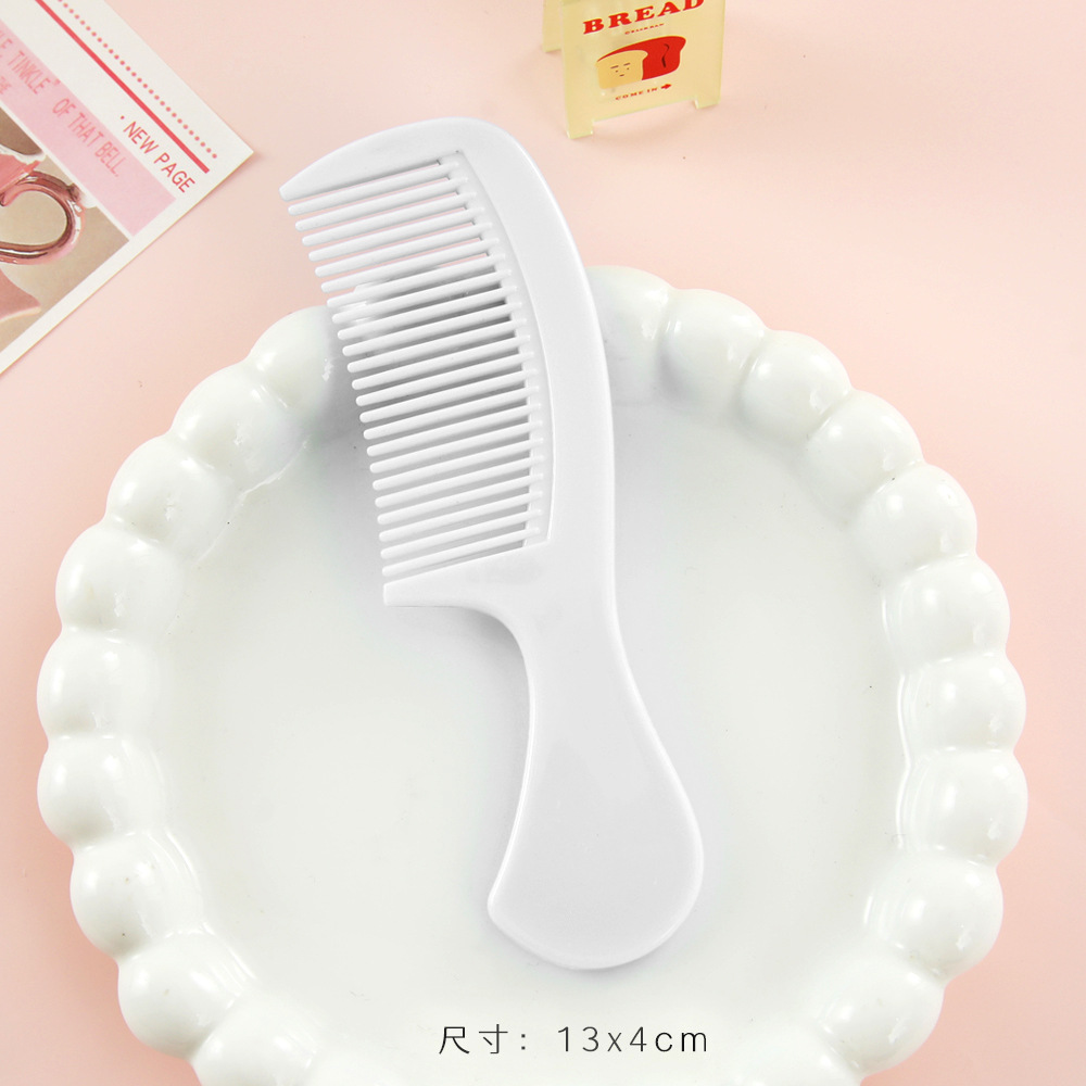Mini peine de color caramelo, peine portátil simple para viajes, peine lindo para estudiantes, peine para cabello liso para uso doméstico