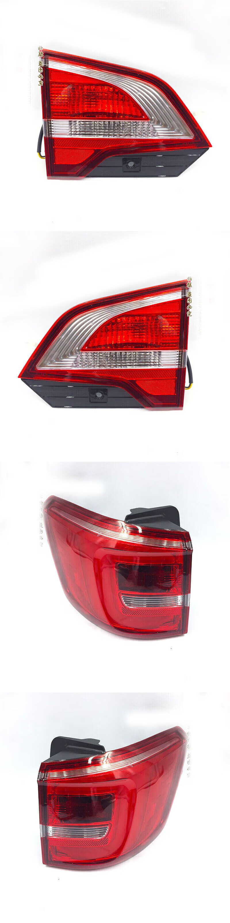 Suitable for 14, 15, and 16 Models of Baojun 730 Rear Tail Light Assembly, Left and Right Turn Signals, Reverse and Brake Light Covers