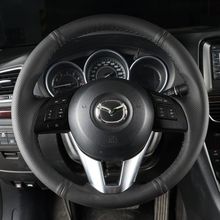 CX-4方向盘真皮手缝马3昂克赛拉CX-5阿特兹