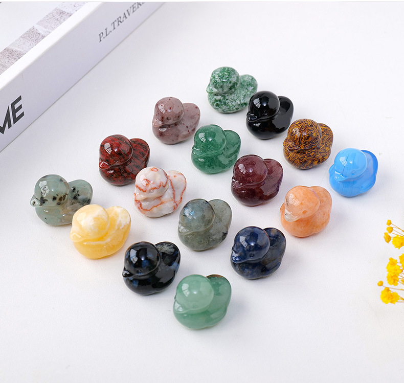 30g Weight Ornaments Home Textiles & Decor Type Ornaments Event & Party Supplies 1 Piece Quantity Simple Style Duck Crystal Ornaments Artificial Decorations