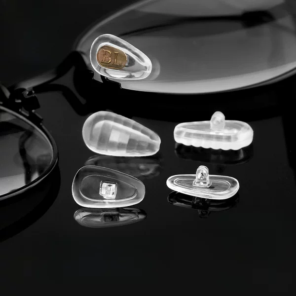 Glasses Nose Pad Silicone Soft Airbag Screw Type Universal Non-slip Air Cushion Stirle Air Nose Bridge Accessories Wholesale