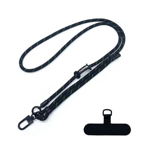 New 7MM adjustable universal mobile phone lanyard crossbody camera strap high-end hanging neck original mountaineering telescopic women