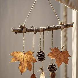 天然植物手工材料包diy亲子创意用品幼儿园学生手工装饰活动用品